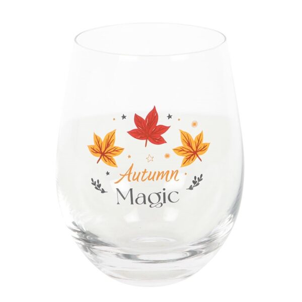 Autumn Magic Stemless Glass - Image 2