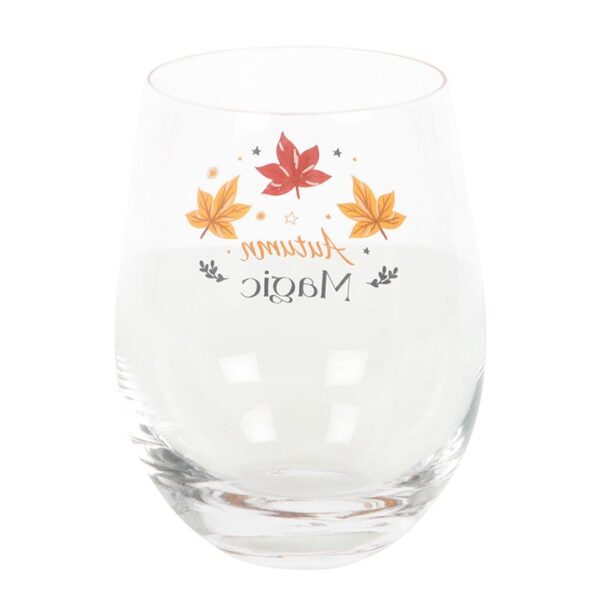 Autumn Magic Stemless Glass - Image 3