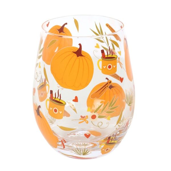 Autumn Days Print Stemless Glass - Image 3