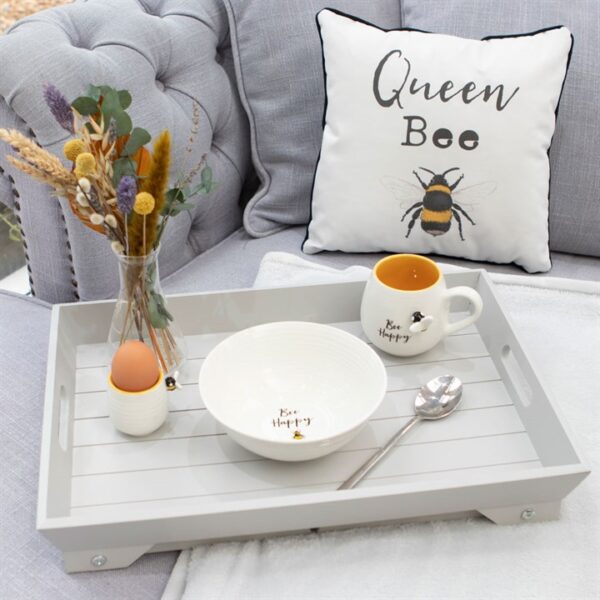 Bee Happy Ceramic Bowl - Image 5