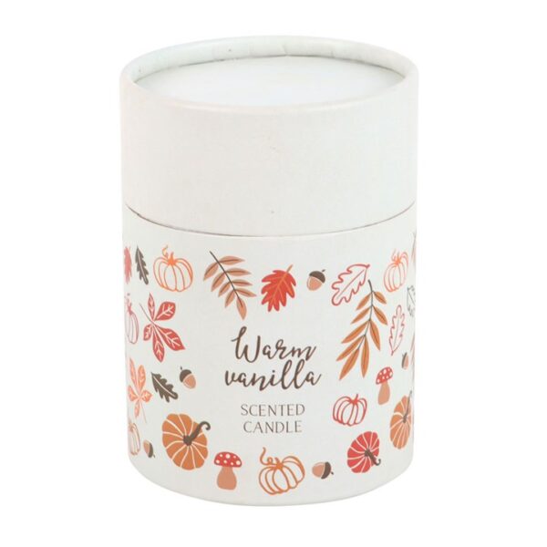 Autumn Leaves Warm Vanilla Candle - Image 4