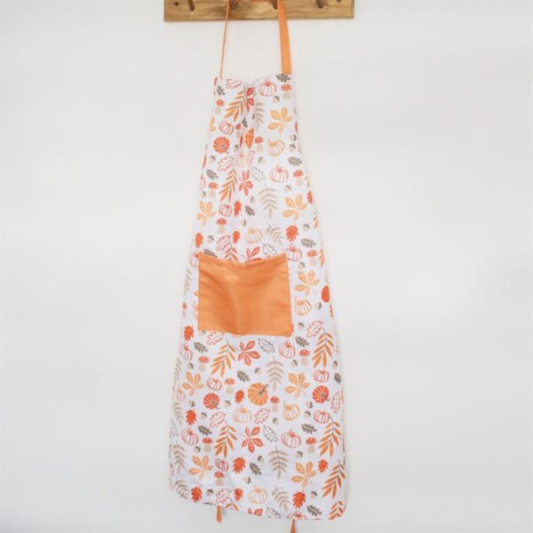 Autumn Leaves and Pumpkins Apron - Image 4