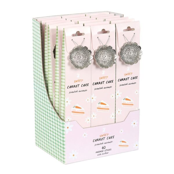 Set of 18 Carrot Cake Incense Stick Gift Sets in Display - Image 2