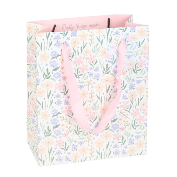 23cm Medium Ditsy Floral Gift Bag - Image 2