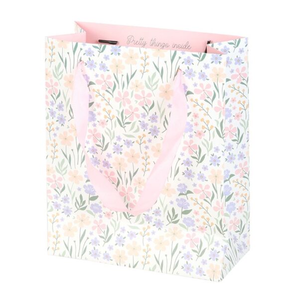 23cm Medium Ditsy Floral Gift Bag - Image 4