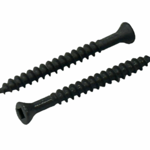 100x Colour Coded Anthracite Screws