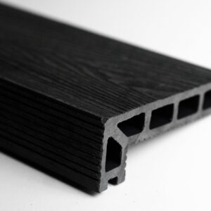 Black Composite Woodgrain Step Edge 4.8m